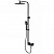 Душевая система SMART sant Велнес SM1607BK со смесителем для ванны/душ, пов. излив, черный матовый от ГК Аванта Архангельск